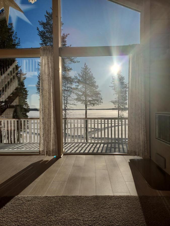 Villa Sirius Sieri, Nice Log-Cottage By The Lake Rovaniemi Exterior foto